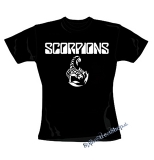 SCORPIONS - Logo - čierne dámske tričko