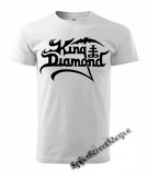 KING DIAMOND - Logo - biele pánske tričko