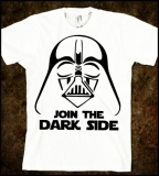 STAR WARS - Join The Dark Side - biele pánske tričko