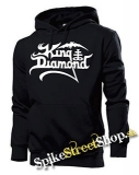 KING DIAMOND - Logo - čierna pánska mikina