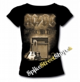 AC/DC - In Rock We Trust - dámske tričko