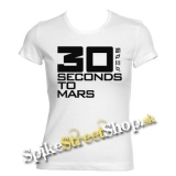 30 SECONDS TO MARS - Big Logo - biele dámske tričko