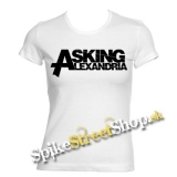 ASKING ALEXANDRIA - Logo - biele dámske tričko