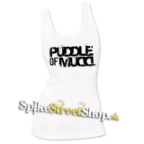 PUDDLE OF MUDD - Logo - Ladies Vest Top - biele