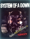 SYSTEM OF A DOWN - Toxicity Gas Mask - chrbtová nášivka