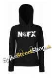 NOFX - Logo - čierna dámska mikina