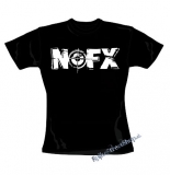NOFX - Logo - čierne dámske tričko