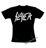 SLAYER - Logo - čierne dámske tričko