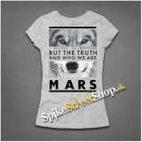 30 SECONDS TO MARS - Wolf - šedé dámske tričko