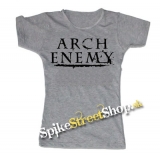 ARCH ENEMY - Logo - šedé dámske tričko