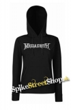 MEGADETH - Logo - čierna dámska mikina