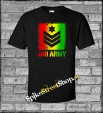 JAH ARMY - čierne pánske tričko