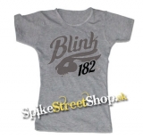 BLINK 182 - Champ - šedé dámske tričko