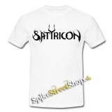 SATYRICON - Logo - biele pánske tričko