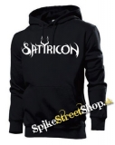 SATYRICON - Logo - čierna pánska mikina