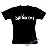 SATYRICON - Logo - čierne dámske tričko