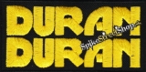 DURAN DURAN - Yellow Logo - nažehlovacia nášivka