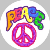 PEACE - Cool Colour -  odznak