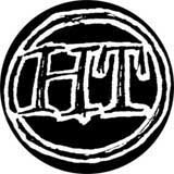 HT - logo predstieranie šťastia - okrúhla podložka pod pohár