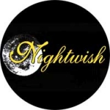 NIGHTWISH - Yellow Logo - okrúhla podložka pod pohár