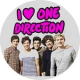 ONE DIRECTION - I Love One Direction - okrúhla podložka pod pohár