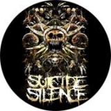 SUICIDE SILENCE - Skull - okrúhla podložka pod pohár