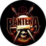 PANTERA - Skull - okrúhla podložka pod pohár
