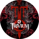 TRIVIUM - Red Motive - okrúhla podložka pod pohár