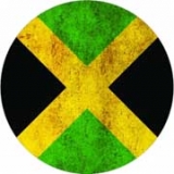 ZÁSTAVA JAMAICA - okrúhla podložka pod pohár