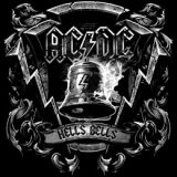 AC/DC - Back In Black - Hells Bells - štvorcová podložka pod pohár