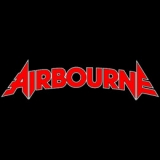 AIRBOURNE - Logo - štvorcová podložka pod pohár