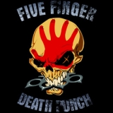 FIVE FINGER DEATH PUNCH - Skull - štvorcová podložka pod pohár