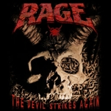 RAGE - The Devil Strikes Again - štvorcová podložka pod pohár