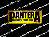 PANTERA - Cowboys BARBED WIRE - štvorcová podložka pod pohár