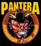 PANTERA - Cowboys From Hell - Cartoon Motive - štvorcová podložka pod pohár