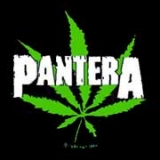 PANTERA - Marihuana Leaf - štvorcová podložka pod pohár