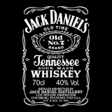 JACK DANIELS - Tennessee Whiskey - štvorcová podložka pod pohár
