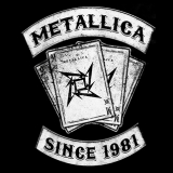 METALLICA - Since 1981 - štvorcová podložka pod pohár