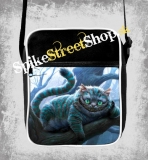 BLUE FANTASY CAT - retro taška na rameno
