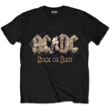 AC/DC - Rock Or Bust - čierne pánske tričko