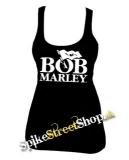 BOB MARLEY - Logo & Flag - Ladies Vest Top
