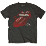 ROLLING STONES - Vintage Tongue Logo - sivé pánske tričko