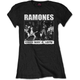 RAMONES - CBGB 1978 - čierne dámske tričko