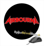 Podložka pod myš AIRBOURNE - Logo - okrúhla