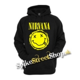 NIRVANA - Grunge Smile - čierna pánska mikina