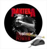 Podložka pod myš PANTERA - Vulgar Display Of Power - okrúhla
