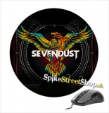 Podložka pod myš SEVENDUST - Flaw Logo - okrúhla