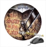 Podložka pod myš SODOM - The Saw Is Law - okrúhla