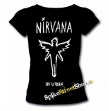 NIRVANA - In Utero - čierne dámske tričko