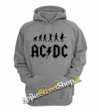 AC/DC - Evolution Motive - šedá pánska mikina